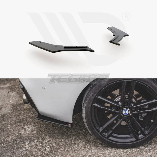 Maxton Design Racing Durability Rear Side Splitters V3 BMW 1-Series F20 M140I 15-19