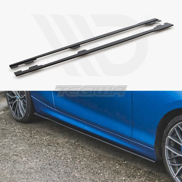 Maxton Design Racing Durability Side Skirts Diffusers BMW 1-Series F21 M135I M140I M-pack 15-19