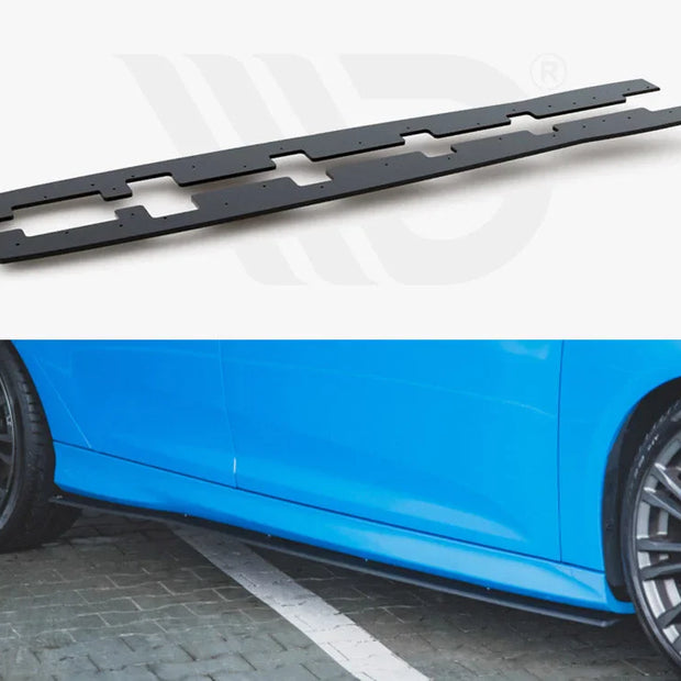 Maxton Design Racing Durability Side Skirts Diffusers Ford Focus RS MK3 01-18