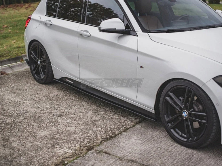 Maxton Design Racing Durability Side Skirts Diffusers V2 BMW 1-Series F20 M135I M140I M-pack 15-19