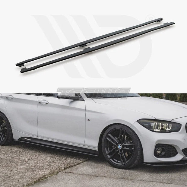 Maxton Design Racing Durability Side Skirts Diffusers V2 BMW 1-Series F20 M135I M140I M-pack 15-19