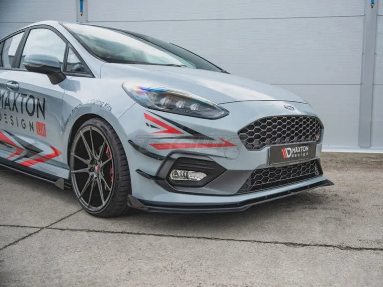 Maxton Design Maxton Racing Front Splitter +flaps Ford Fiesta MK8 ST ST Line 2017-