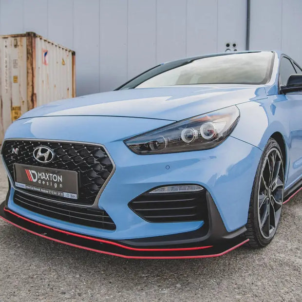 Maxton Design Maxton Racing Front Splitter Hyundai I30 N MK3 Hatchback Fastback 01-20