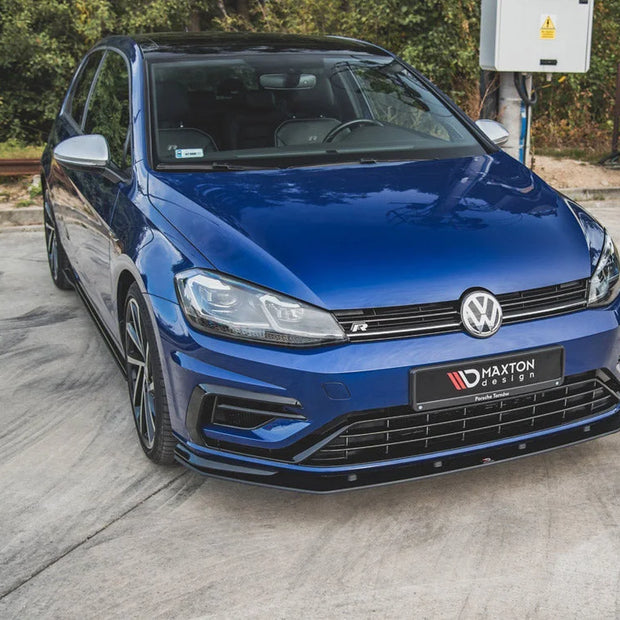 Maxton Design Maxton Racing Front Splitter Volkswagen Golf 7 R Facelift 17-20