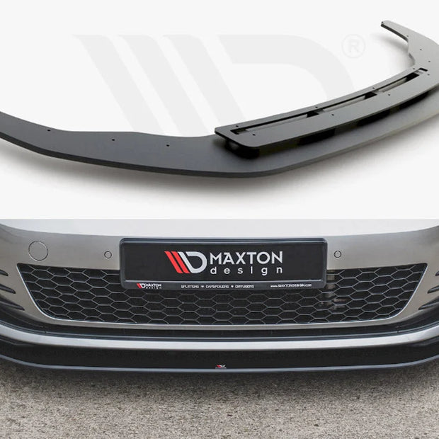 Maxton Design Maxton Racing Front Splitter Volkswagen Golf MK MK7 GTI 13-16