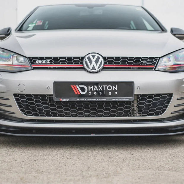 Maxton Design Maxton Racing Front Splitter Volkswagen Golf MK MK7 GTI 13-16