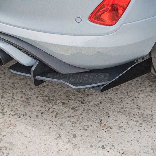 Maxton Design Maxton Racing Rear Diffuser +flaps Ford Fiesta MK8 ST 2018-