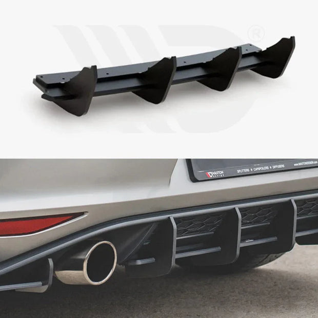 Maxton Design Maxton Racing Rear Diffuser V.1 Volkswagen Golf MK7 GTI 13-16