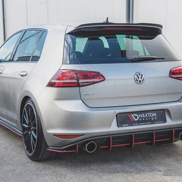 Maxton Design Maxton Racing Rear Diffuser V.1 Volkswagen Golf MK7 GTI 13-16