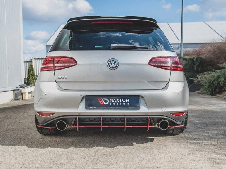 Maxton Design Maxton Racing Rear Diffuser V.2 Volkswagen Golf MK7 GTI 13-16