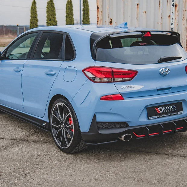 Maxton Design Maxton Racing Rear Diffuser V2 Hyundai I30 N MK3 Hatchback 01-20