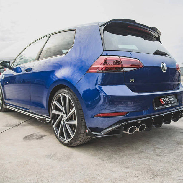 Maxton Design Maxton Racing Rear Diffuser Volkswagen Golf 7 R Facelift 17-20