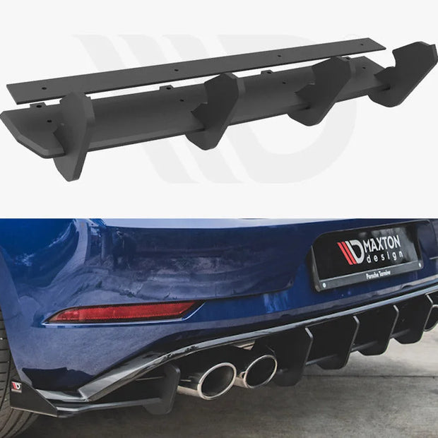 Maxton Design Maxton Racing Rear Diffuser Volkswagen Golf 7 R Facelift 17-20