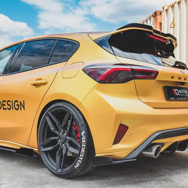 Maxton Design Maxton Racing Rear Side Splitters +flaps Ford Focus ST MK4 2019-