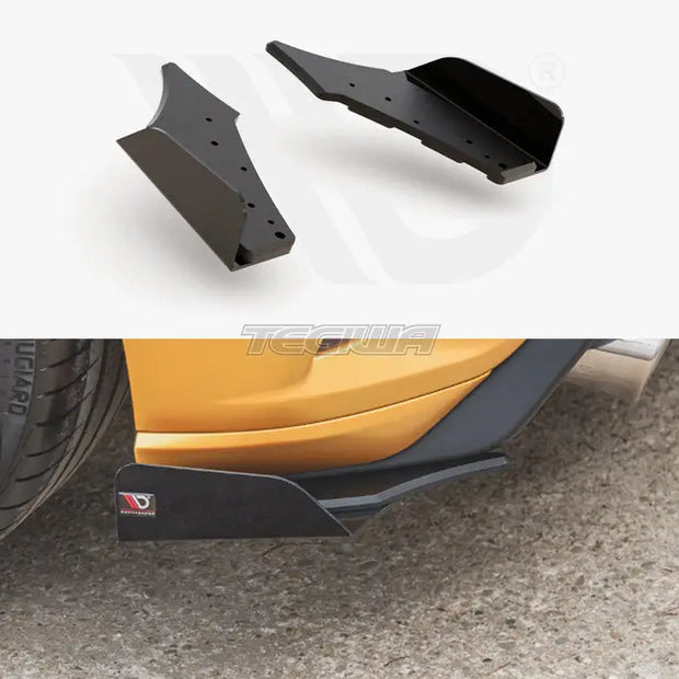 Maxton Design Maxton Racing Rear Side Splitters +flaps Ford Focus ST MK4 2019-