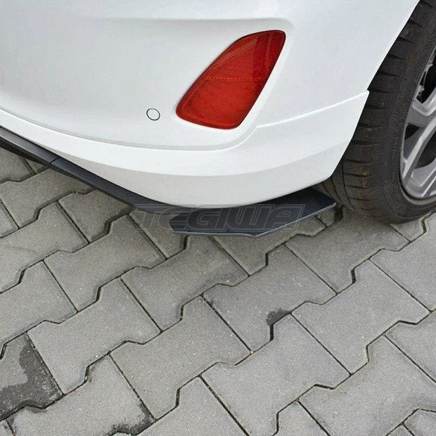 Maxton Design Racing Rear Side Splitters Ford Fiesta MK8 ST-Line