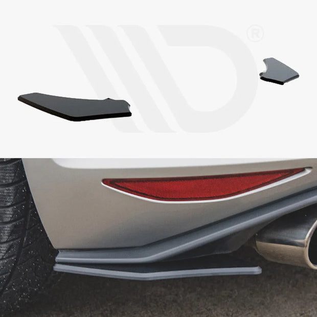 Maxton Design Maxton Racing Rear Side Splitters V.2 Volkswagen Golf MK7 GTI 13-16
