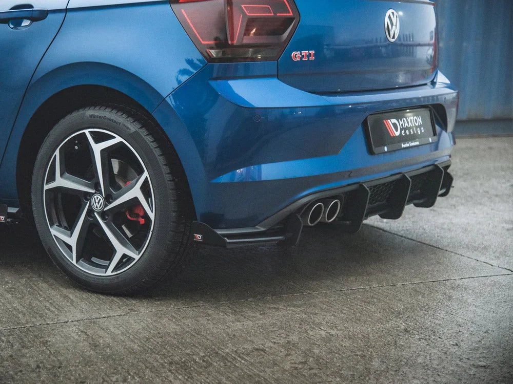 Maxton Design Maxton Racing Rear Valance +flaps Volkswagen Polo GTI MK6 17-21