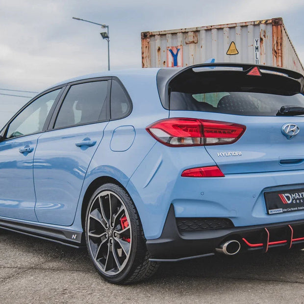 Maxton Design Maxton Racing Side Skirt Diffusers Hyundai I30 N MK3 FL Hatchback Fastback 2017-