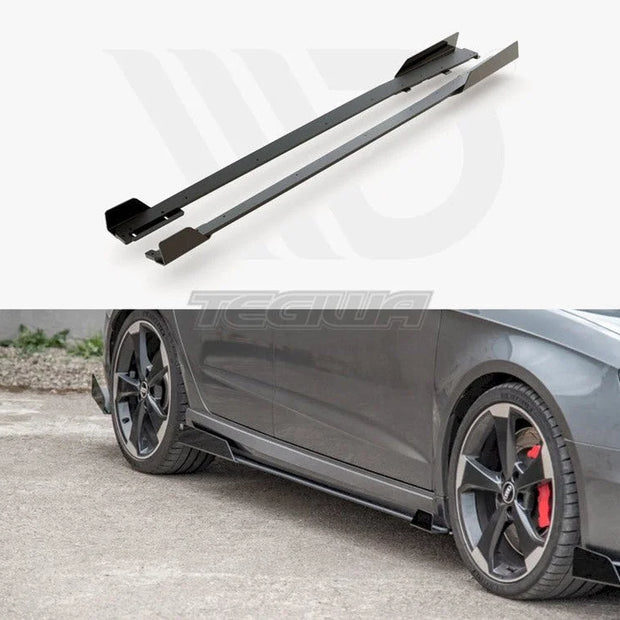 Maxton Design Maxton Racing Side Skirt Splitters +flaps Audi RS3 8V Sportback 15-16