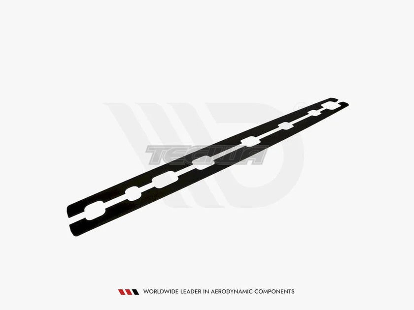 Maxton Design Racing Side Skirts Diffusers Audi S6 A6 C7 S-line 12-14