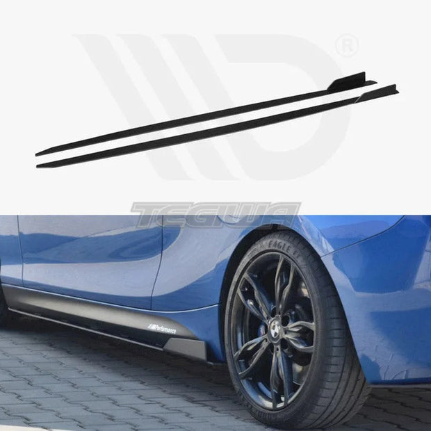 Maxton Design Racing Side Skirts Diffusers BMW 1-Series F21 M135I M140I M-pack 2011-19