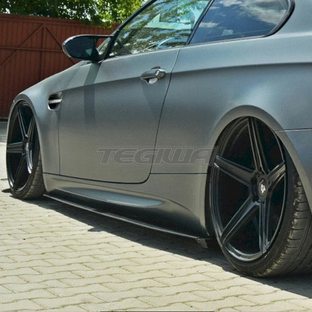 Maxton Design Racing Side Skirts Diffusers BMW M3 E92 E93 Preface Model