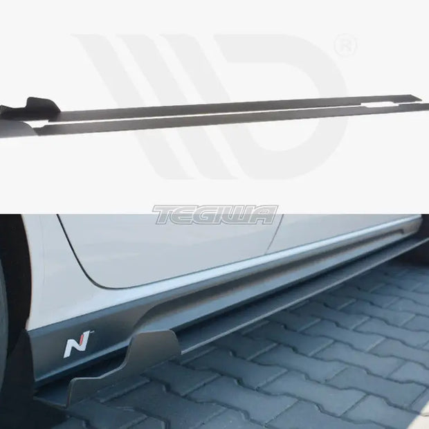 Maxton Design Racing Side Skirts Diffusers Hyundai I30 MK3 N 01-20
