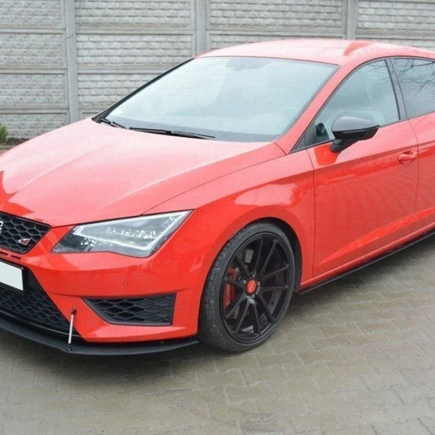 Maxton Design Racing Side Skirts Diffusers Seat Leon III Cupra FR