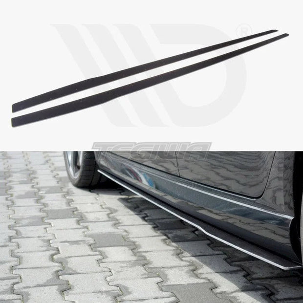 Maxton Design Racing Side Skirts Diffusers V.1 Audi RS3 8V Facelift Sportback 2017-20