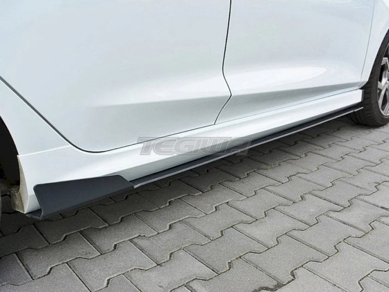 Maxton Design Racing Side Skirts Diffusers V.1 Ford Fiesta MK8 ST ST-Line