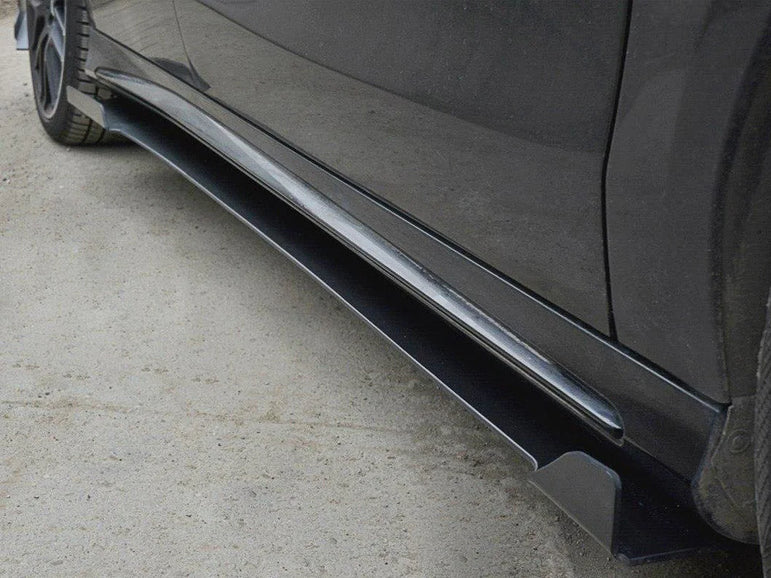 Maxton Design Racing Side Skirts Diffusers V.1 Mercedes CLA A45 AMG C117 Facelift 2017-UP