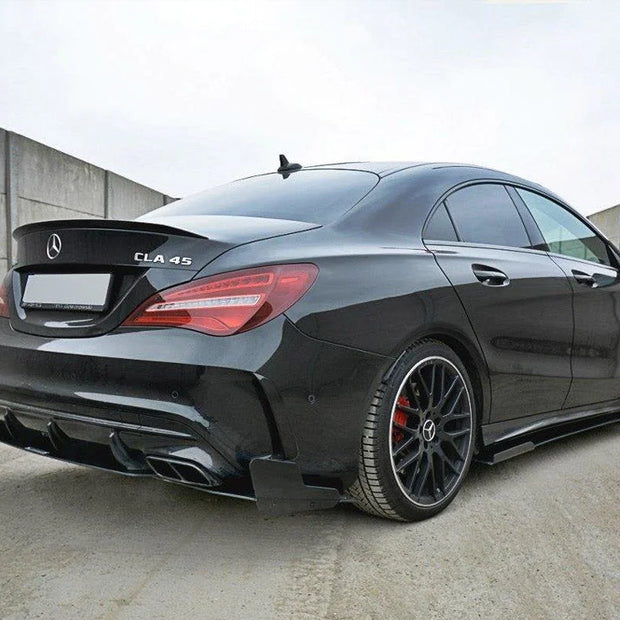 Maxton Design Racing Side Skirts Diffusers V.1 Mercedes CLA A45 AMG C117 Facelift 2017-UP