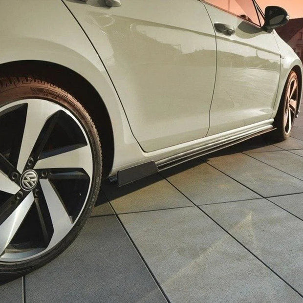 Maxton Design Racing Side Skirts Diffusers Volkswagen Golf GTI MK7.5 17-