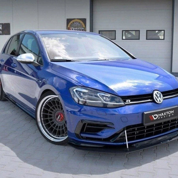 Maxton Design Racing Side Skirts Diffusers Volkswagen Golf R 7.5 2017-19