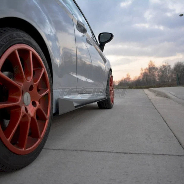 Maxton Design Racing Side Skirts Splitters Ford Fiesta MK7 ST Facelift 01-17
