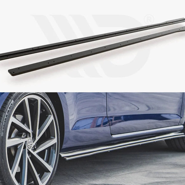 Maxton Design Maxton Racing Side Skirts Splitters Volkswagen Golf 7 R Facelift 17-20