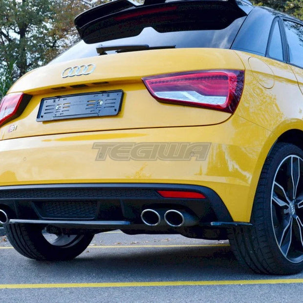 Maxton Design Rear Central Splitter Audi S1 MK1 14-18