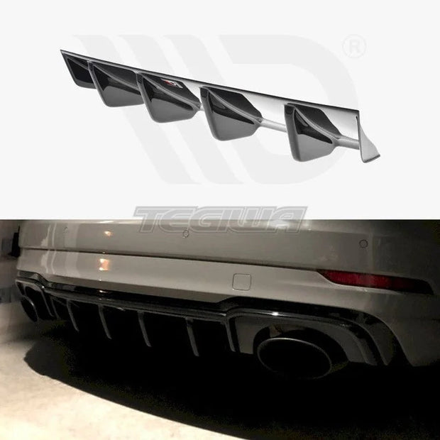Maxton Design Rear Diffuser Audi RS3 8V Facelift Sedan 2017-20
