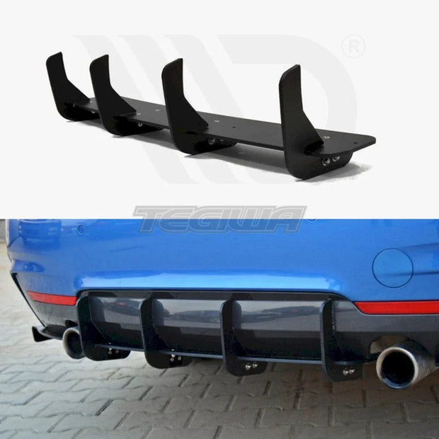 Maxton Design Rear Diffuser BMW 4-Series F32 M-sport 13-16