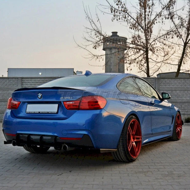 Maxton Design Rear Diffuser BMW 4-Series F32 M-sport 13-16