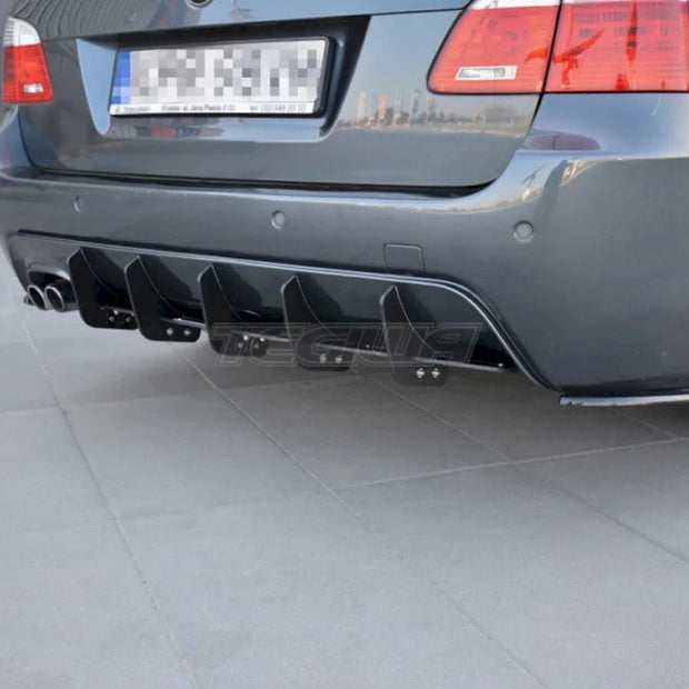 Maxton Design Rear Diffuser BMW 5-Series E61 Touring Wagon M-pack 09-10
