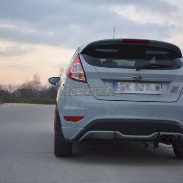 Maxton Design Rear Diffuser Ford Fiesta MK7 ST Facelift 01-17