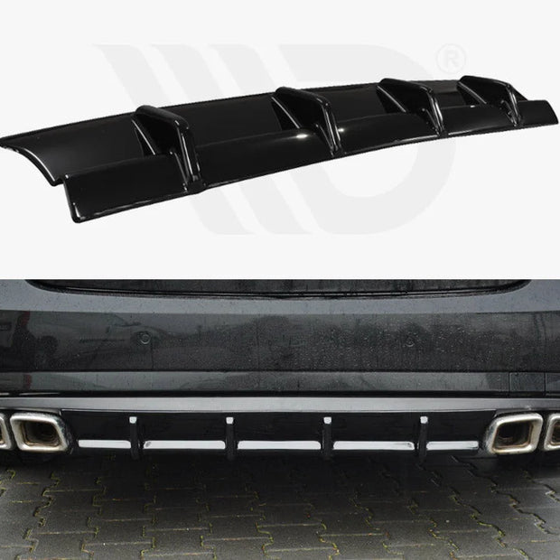 Maxton Design Rear Diffuser Mercedes E-class 212 63 AMG 09-12