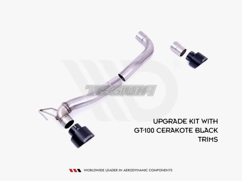 Maxton Design Rear Diffuser + Milltek RS Upgrade KIT - Ford Fiesta MK8 ST & MK8.5 ST 01-22