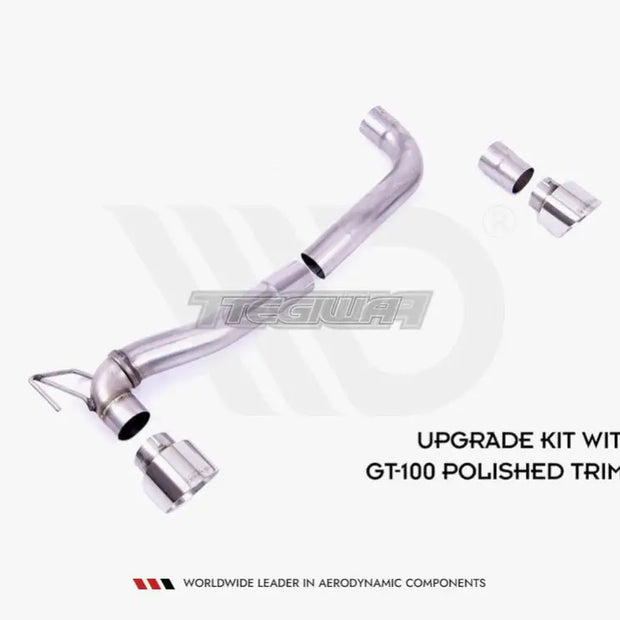 Maxton Design Rear Diffuser + Milltek RS Upgrade KIT - Ford Fiesta MK8 ST & MK8.5 ST 01-22