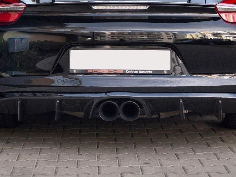 Maxton Design Rear Diffuser Porsche Cayman MK2 981C 2013-