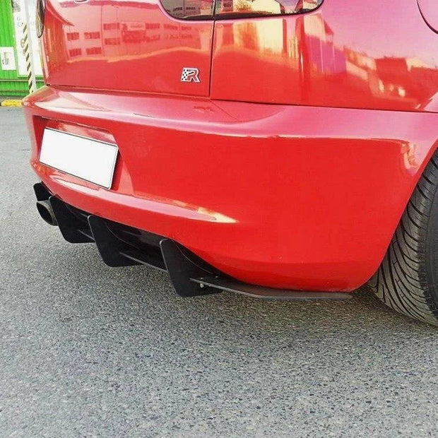 Maxton Design Rear Diffuser Seat Leon MK1 Cupra R 00-05