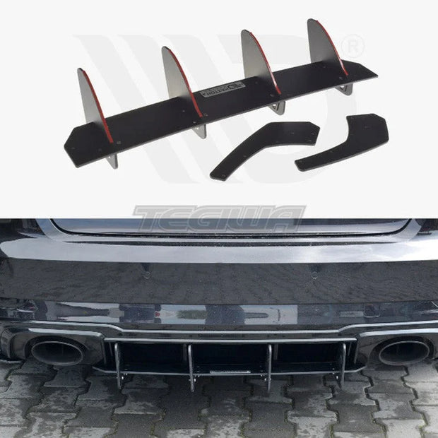Maxton Design Rear Diffuser V.1 Audi RS3 8V Facelift Sportback 2017-20