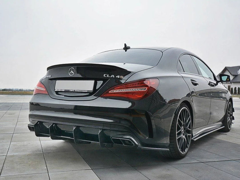 Maxton Design Rear Diffuser V.1 Mercedes CLA A45 AMG C117 Facelift 2017-UP